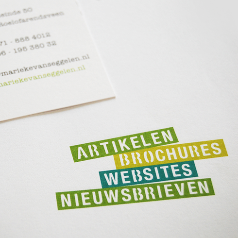 designvanvelzen werkt voor Marieke Tekstschrijver